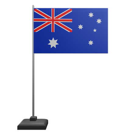 Drapeau de l'australie  3D Icon