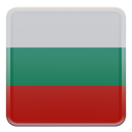 Drapeau de la Bulgarie  3D Flag