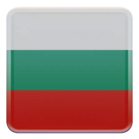 Drapeau de la Bulgarie  3D Flag
