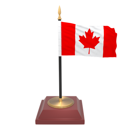 Drapeau canadien  3D Icon