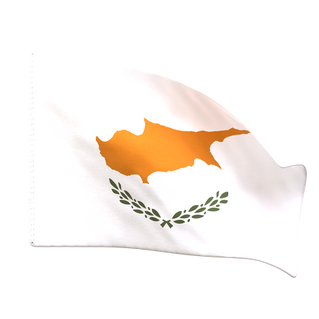 Drapeau de Chypre  3D Icon