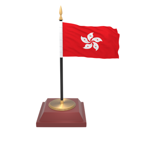 Drapeau de Hong Kong  3D Icon