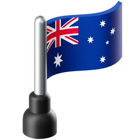 Drapeau de l'australie  3D Icon