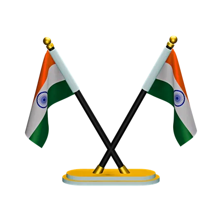 Drapeau Inde  3D Icon