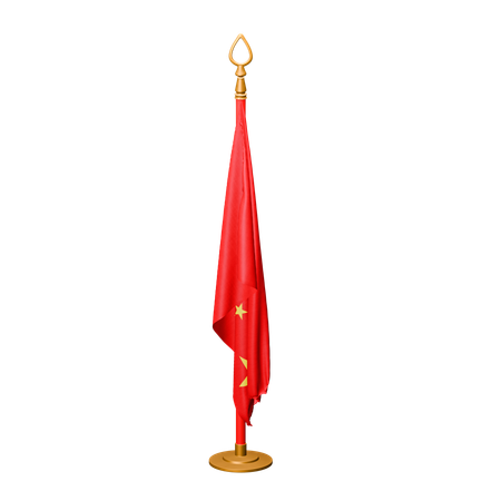 Drapeau de la Chine  3D Icon