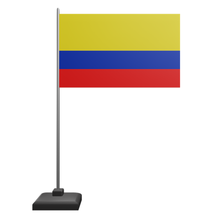 Drapeau de la Colombie  3D Icon