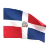 drapeau de la république dominicaine