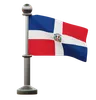 drapeau de la république dominicaine