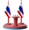 drapeau de la Thaïlande