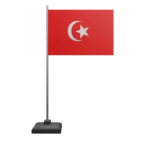 Drapeau de la Turquie  3D Icon