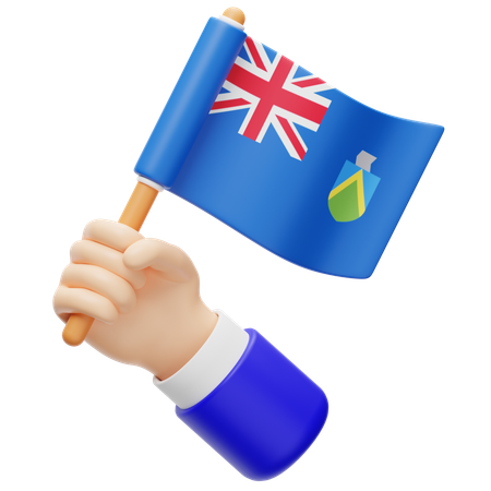 Drapeau des îles Pitcairn  3D Icon