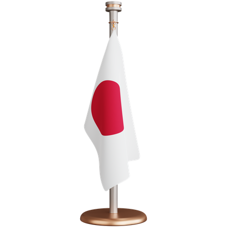 Drapeau du japon  3D Icon