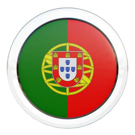 Drapeau portugais  3D Flag