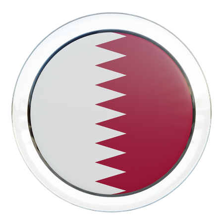 Drapeau du qatar  3D Flag