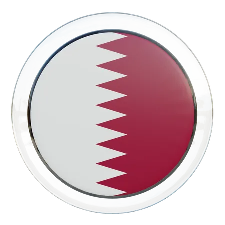 Drapeau du qatar  3D Flag