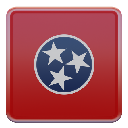 Drapeau du Tennessee  3D Flag