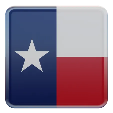 Drapeau du Texas  3D Flag