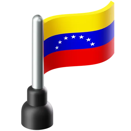 Drapeau du venezuela  3D Icon