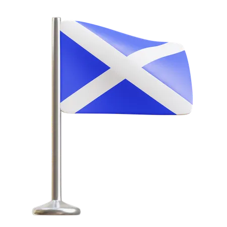 Drapeau de l'Écosse  3D Icon