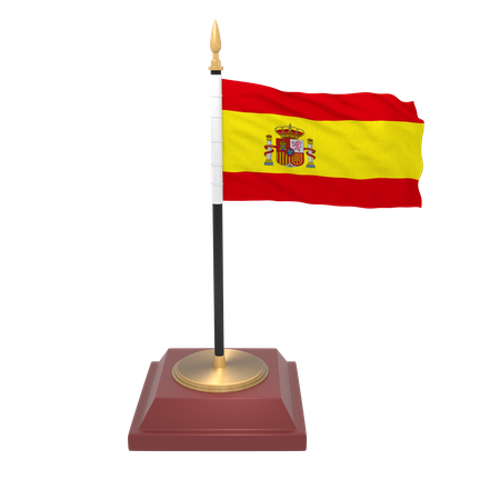 Drapeau de l'espagne  3D Icon