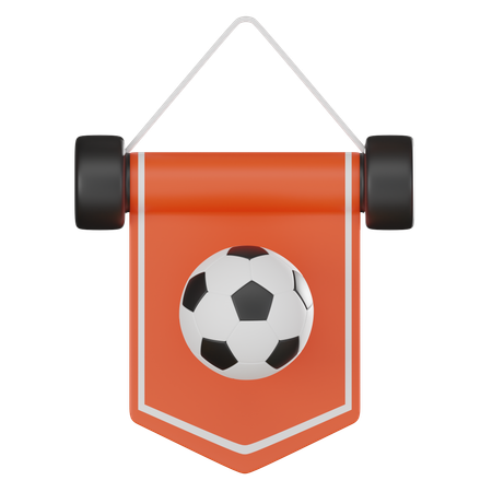 Drapeau fc  3D Icon