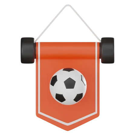 Drapeau fc  3D Icon