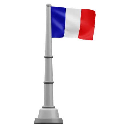 Drapeau France  3D Icon