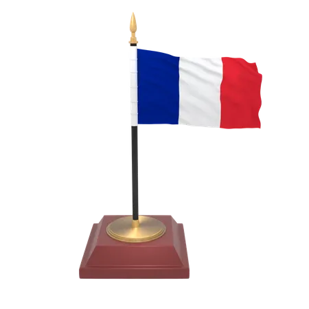 Drapeau France  3D Icon