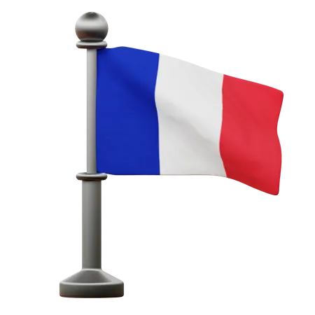 Drapeau France  3D Icon