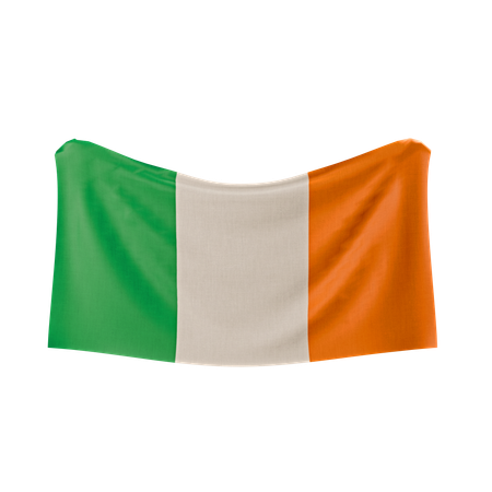 Drapeau de l'Irlande  3D Icon