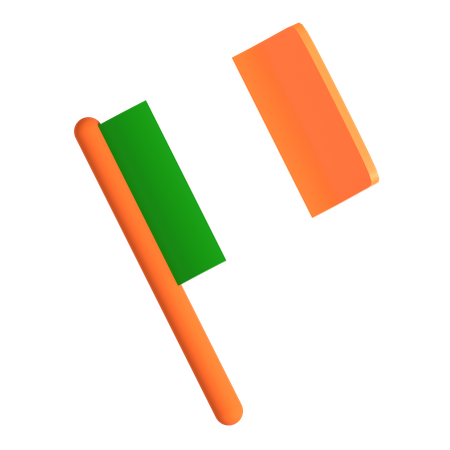 Drapeau de l'Irlande  3D Icon