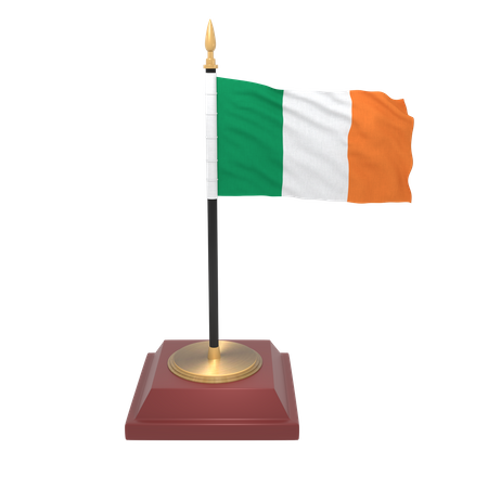 Drapeau de l'Irlande  3D Icon