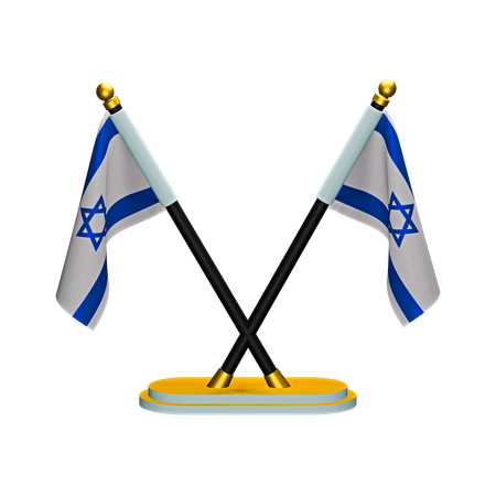 Drapeau israélien  3D Icon