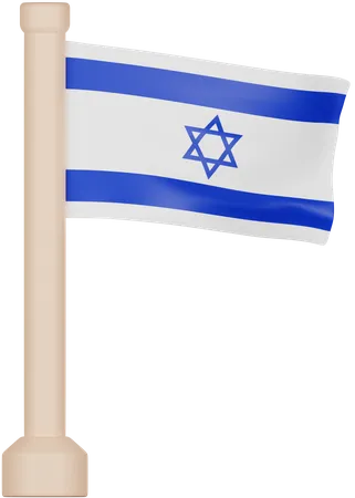 Drapeau israélien  3D Icon