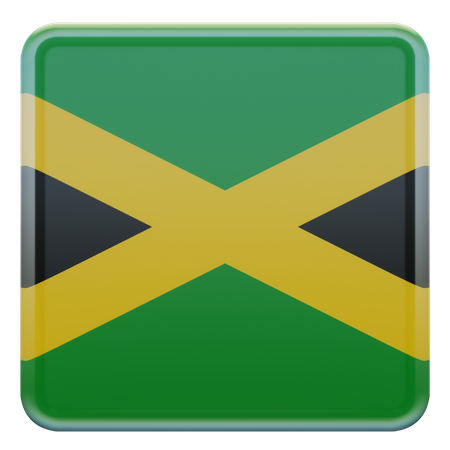 Drapeau de la Jamaïque  3D Flag