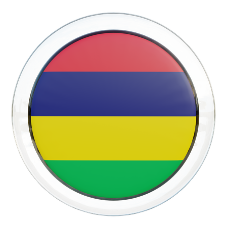 Drapeau mauricien  3D Flag