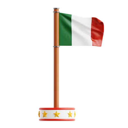 Drapeau mexicain  3D Icon