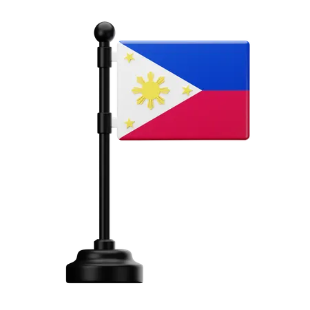 Drapeau philippin  3D Icon
