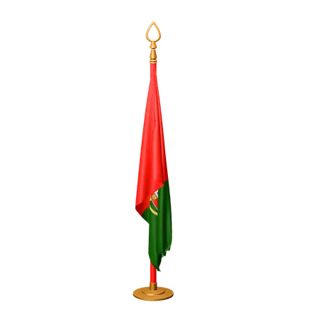 Drapeau portugais  3D Icon