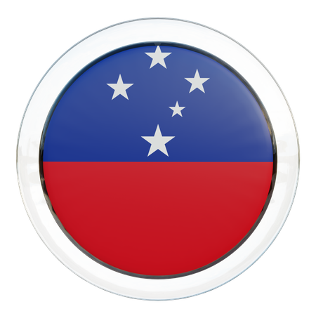 Drapeau des Samoa  3D Flag