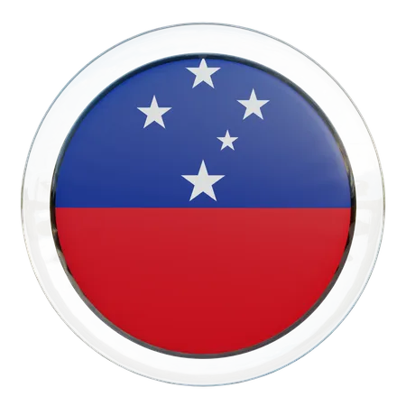 Drapeau des Samoa  3D Flag