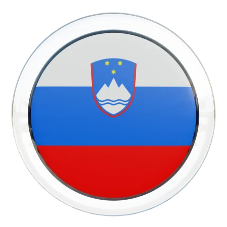 Drapeau de la Slovénie  3D Flag