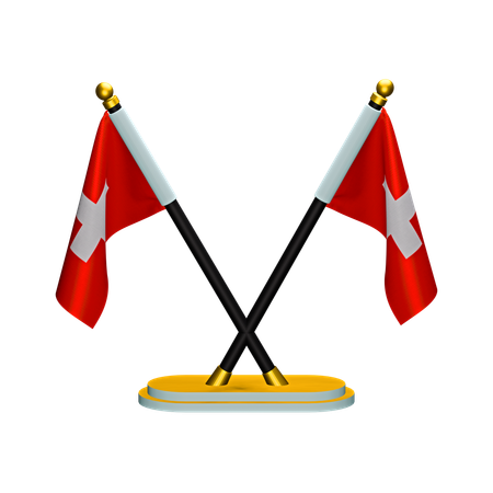 Drapeau suisse  3D Icon