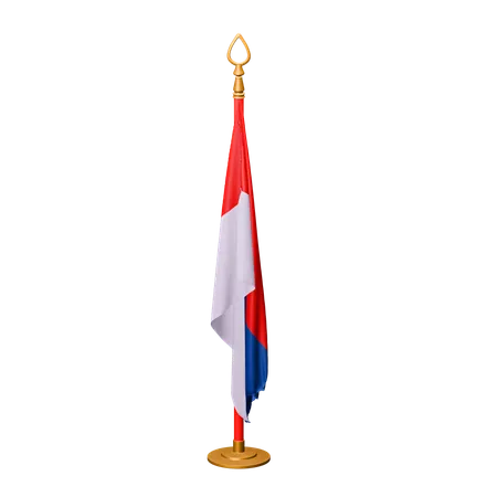 Drapeau tchèque  3D Icon