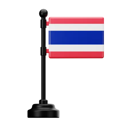 Drapeau de la Thaïlande  3D Icon