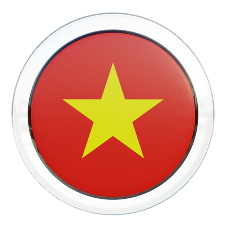 Drapeau vietnamien  3D Flag