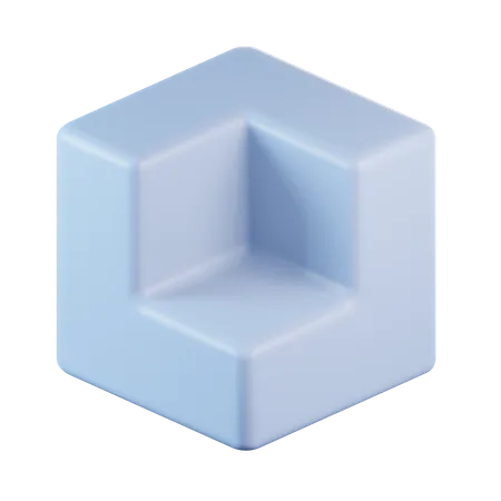 Draw Square  3D Icon