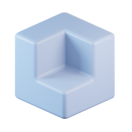 Draw Square  3D Icon