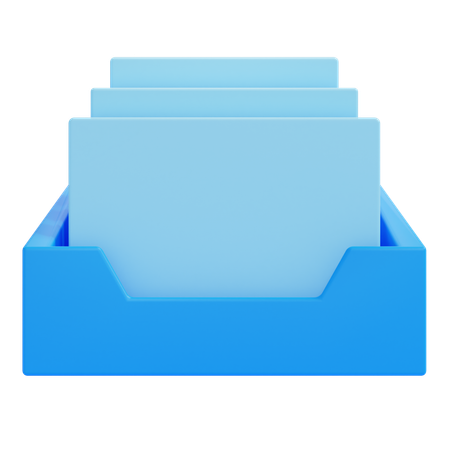 Drawer  3D Icon