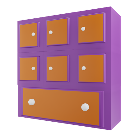 Drawer  3D Icon